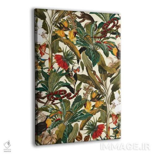 تابلو جنگل زیبا شماره ۴ اثر برجو کورکمازیورک - نمای پرسپکتیو محصول