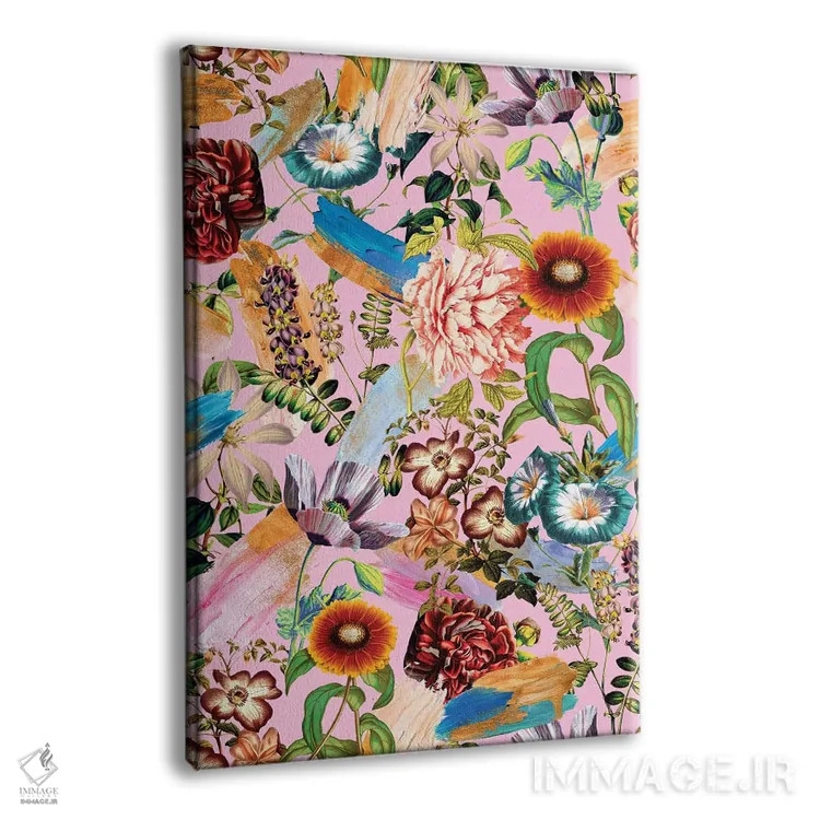 تابلو گیاهی تابستانی شماره ۹ اثر برجو کورکمازیورک - نمای پرسپکتیو محصول