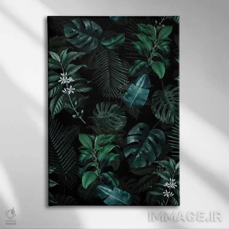 تابلو باغ گرمسیری شماره ۲ اثر برجو کورکمازیورک - نمای روبهرو روی دیوار