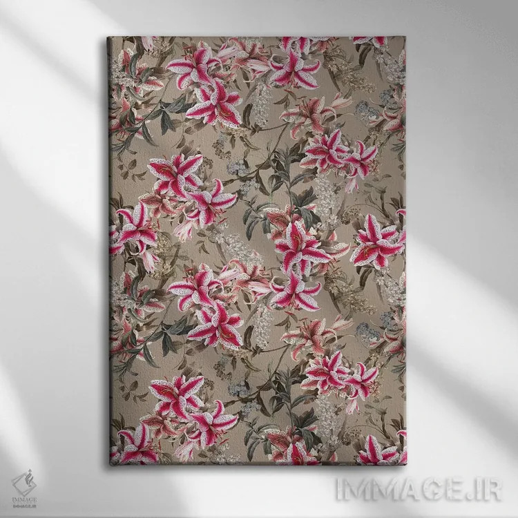 تابلو باغ عجیبوغریب شماره ۹ اثر برجو کورکمازیورک - نمای روبهرو روی دیوار