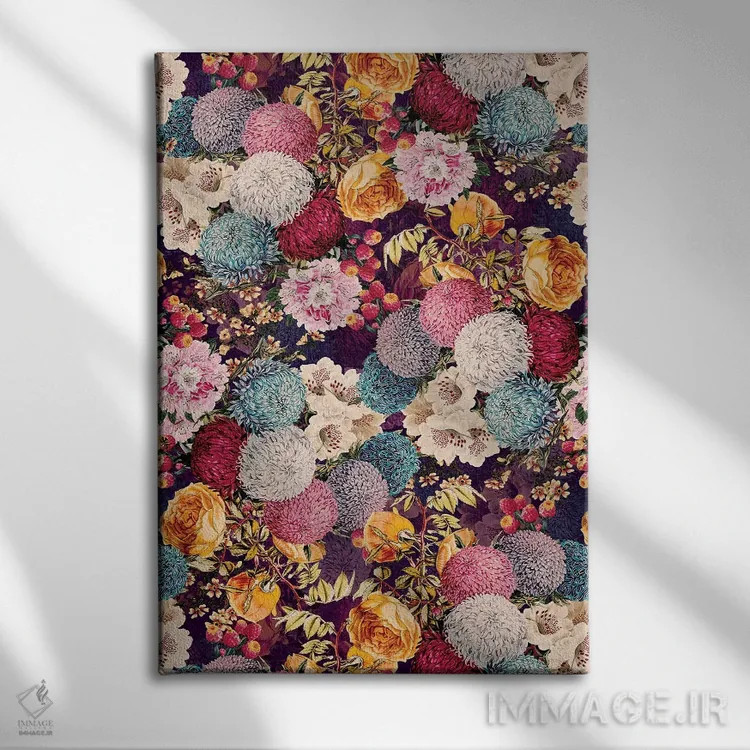 تابلو باغ عجیبوغریب شماره ۱۰ اثر برجو کورکمازیورک - نمای روبهرو روی دیوار