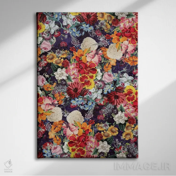 تابلو جنگل شب شماره ۲۳ اثر برجو کورکمازیورک - نمای روبهرو روی دیوار