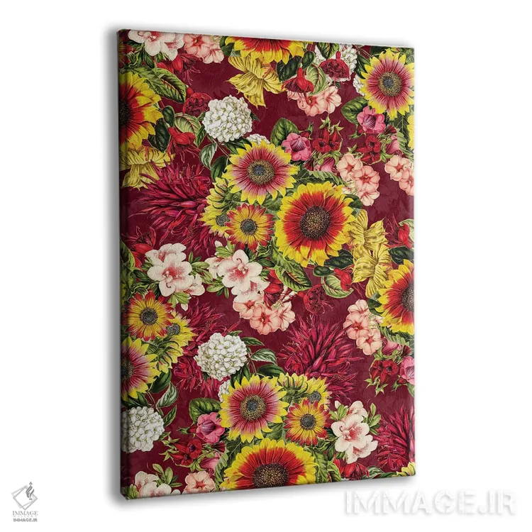 تابلو باغ گیاهی تابستانی شماره ۱۵ اثر برجو کورکمازیورک - نمای پرسپکتیو محصول