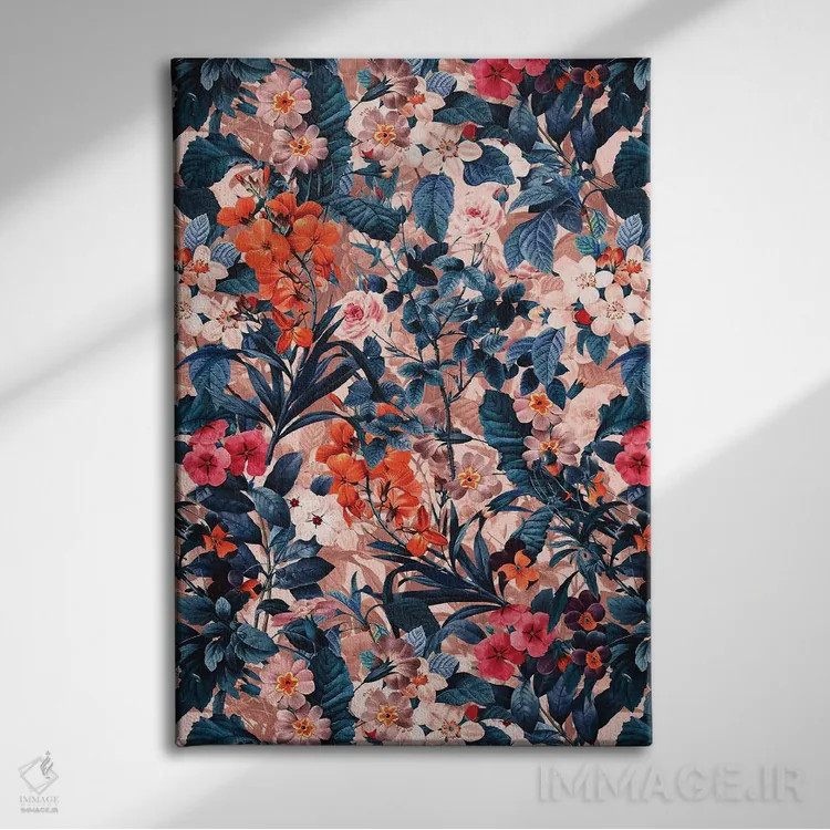 تابلو باغ گیاهی تابستانی شماره ۱۱ اثر برجو کورکمازیورک - نمای روبهرو روی دیوار