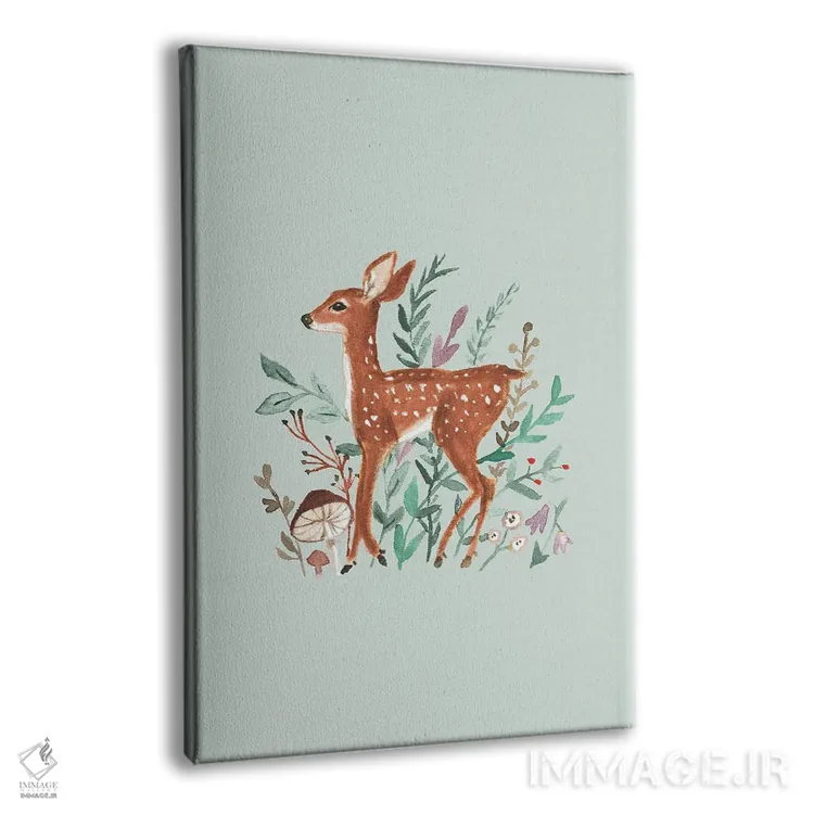 تابلو جنگلچه اثر برنادت اوربانویک - نمای پرسپکتیو محصول