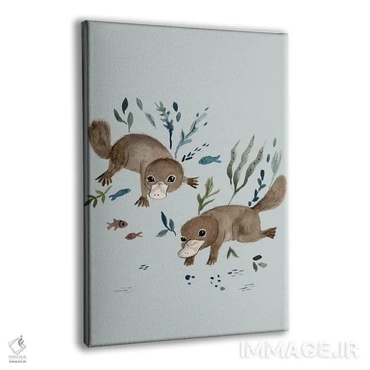 تابلو نوکاردکی (جانور) اثر برنادت اوربانویک - نمای پرسپکتیو محصول