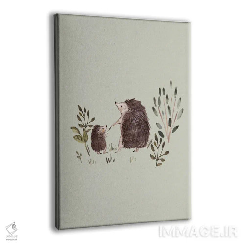 تابلو مامان و من اثر برنادت اوربانویک - نمای پرسپکتیو محصول