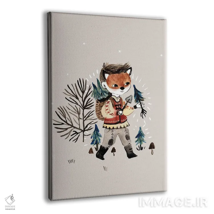 تابلو پسر قصههای عامیانه اثر برنادت اوربانویک - نمای پرسپکتیو محصول