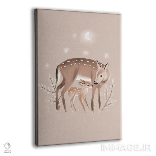 تابلو مامان و من اثر برنادت اوربانویک - نمای پرسپکتیو محصول