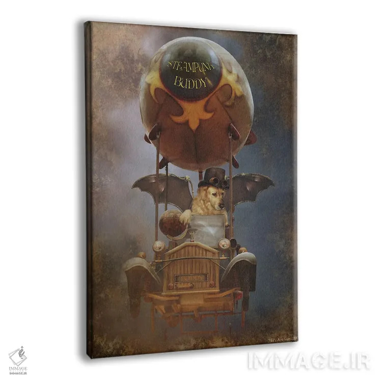 تابلو دوست II اثر بابت ون دن برگ - نمای پرسپکتیو محصول