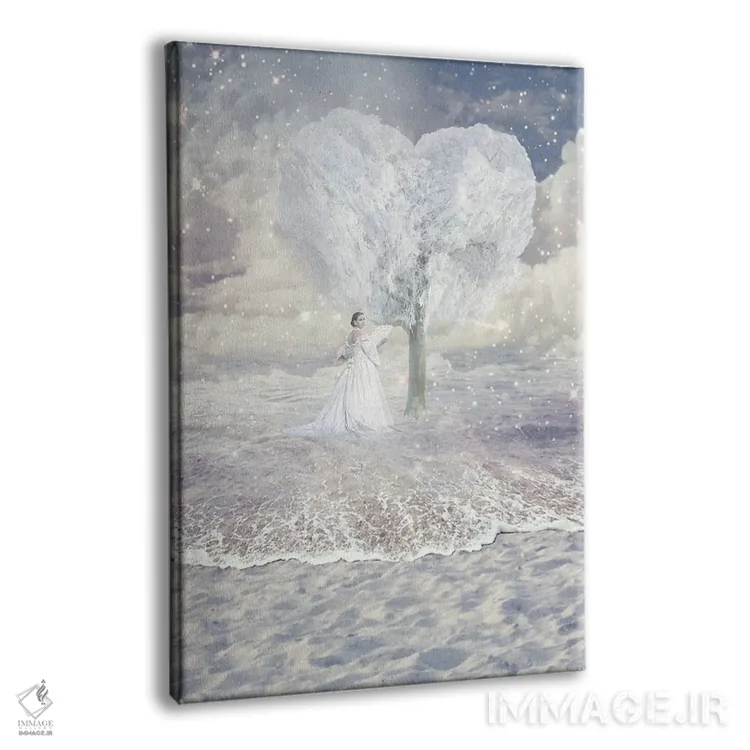 تابلو کارت عشق XVI (عنوان هلندی) اثر بابت ون دن برگ - نمای پرسپکتیو محصول