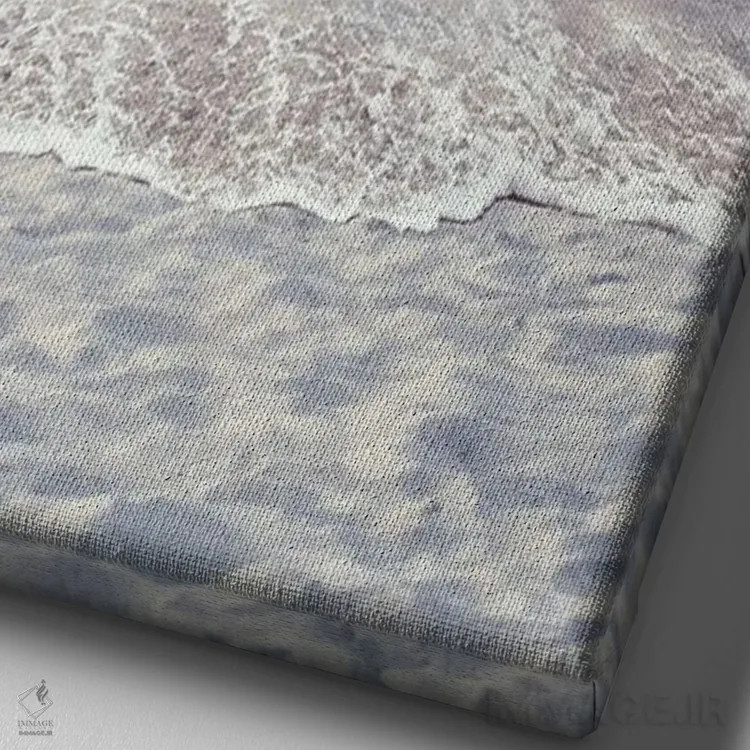 تابلو کارت عشق XVI (عنوان هلندی) اثر بابت ون دن برگ - نمای نزدیک بافت بوم