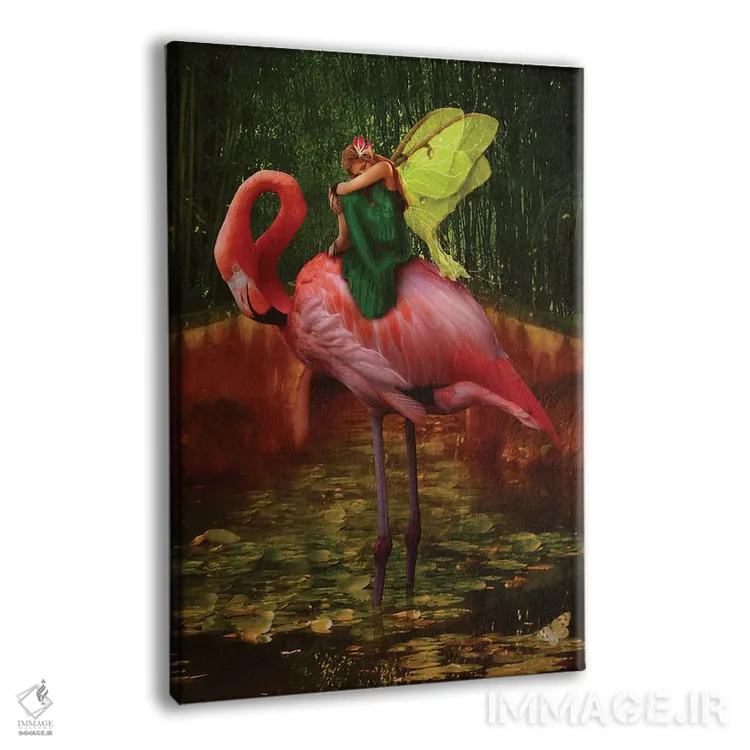 تابلو پری در حال استراحت اثر بابت ون دن برگ - نمای پرسپکتیو محصول