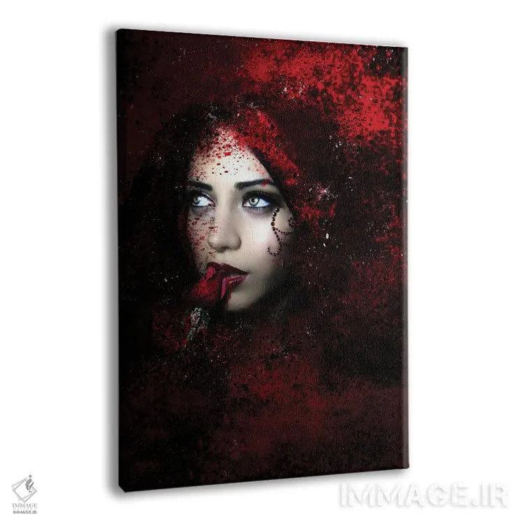 تابلو کارمیلا اثر بابت ون دن برگ - نمای پرسپکتیو محصول