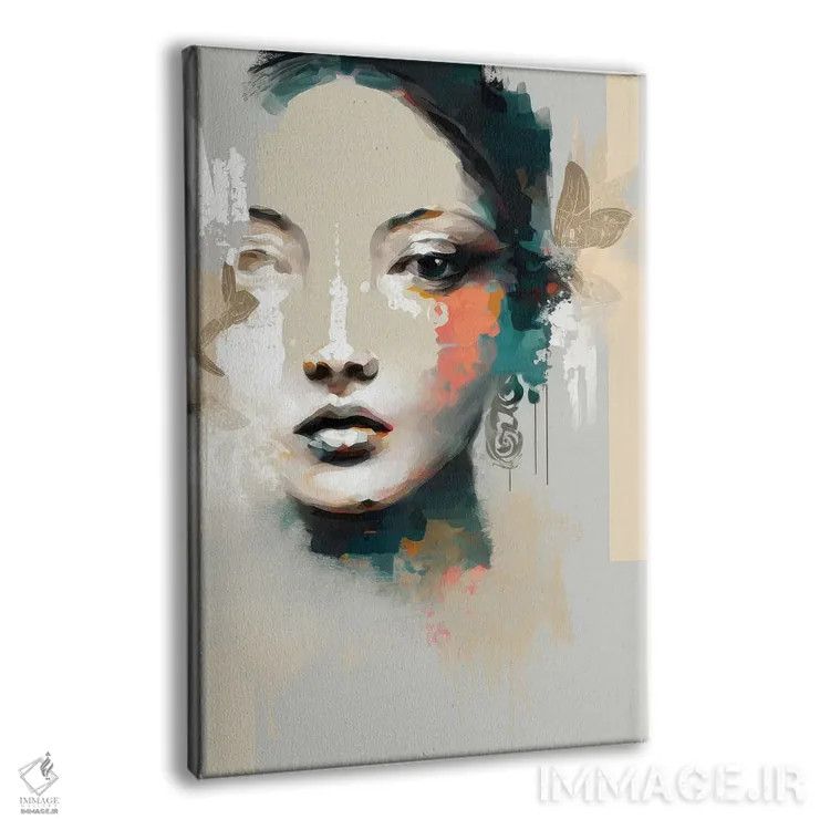 تابلو آشا اثر بلا ایو - نمای پرسپکتیو محصول