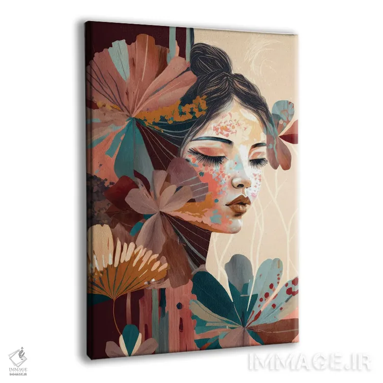 تابلو ظرافت در شکوفهها اثر بلا ایو - نمای پرسپکتیو محصول