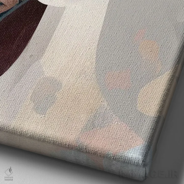 تابلو کایه (نام خاص) اثر بلا ایو - نمای نزدیک بافت بوم