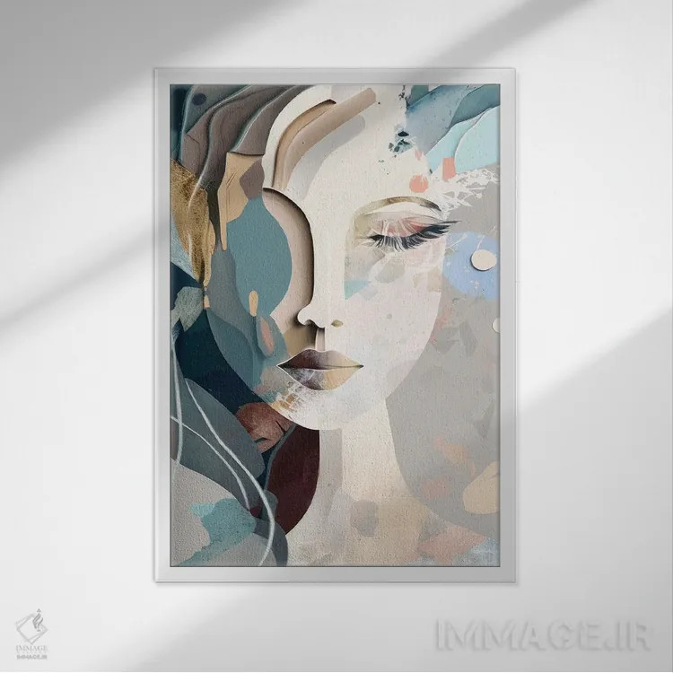 تابلو کایه (نام خاص) اثر بلا ایو - نمای قابدار سفید