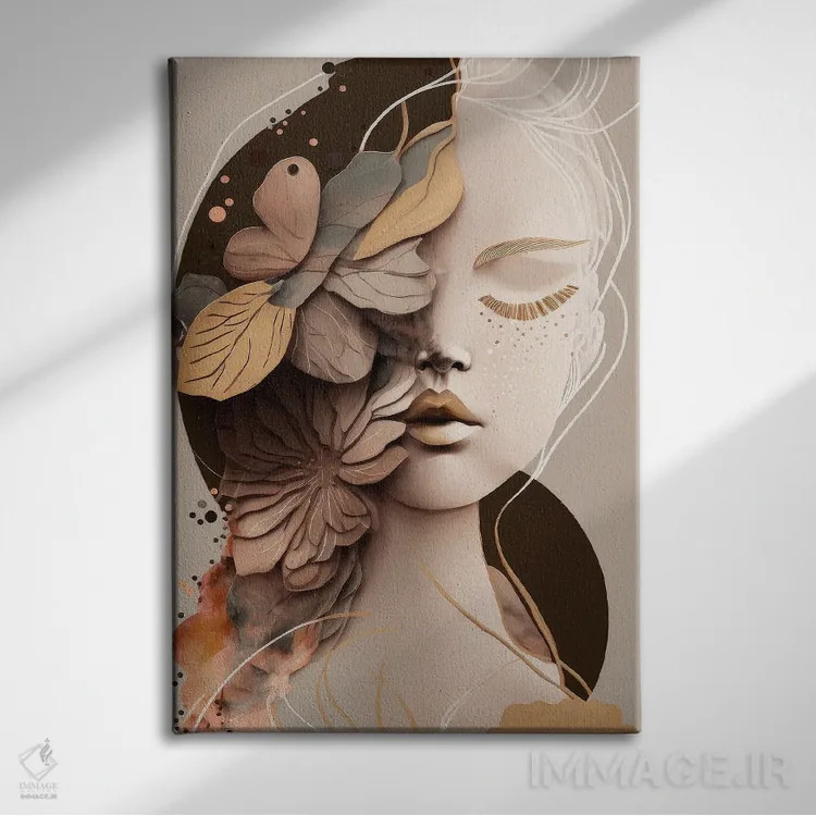 تابلو لونا اثر بلا ایو - نمای روبهرو روی دیوار