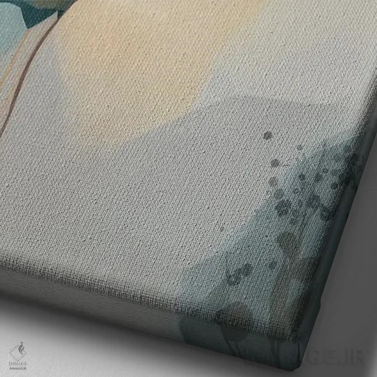 تابلو پایپر (نام خاص) اثر بلا ایو - نمای نزدیک بافت بوم