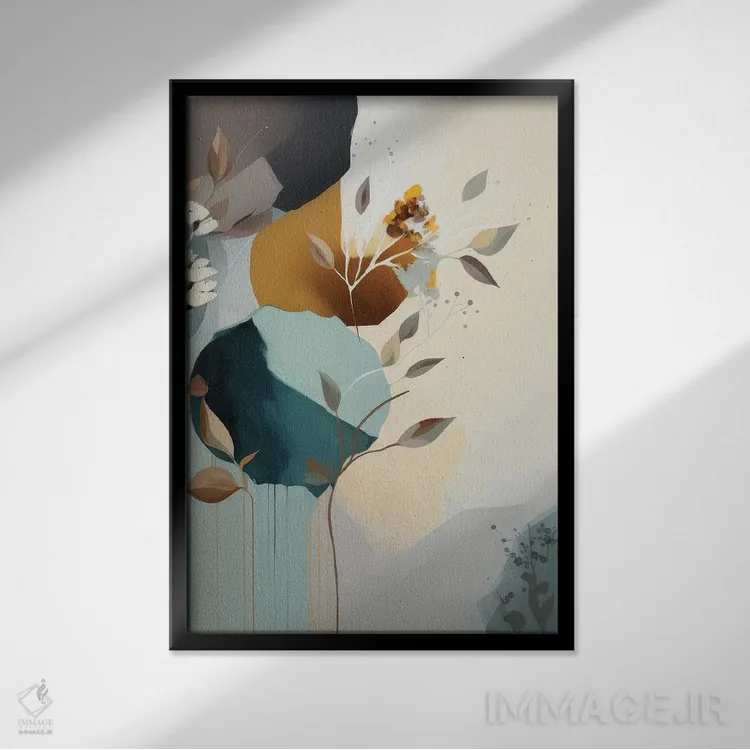 تابلو پایپر (نام خاص) اثر بلا ایو - نمای قابدار مشکی