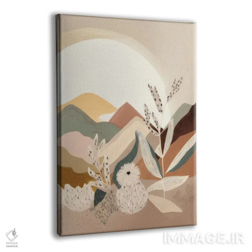 تابلو تپههای بوهو اثر بلا ایو - نمای پرسپکتیو محصول