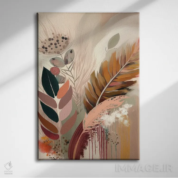 تابلو پر اثر بلا ایو - نمای روبهرو روی دیوار