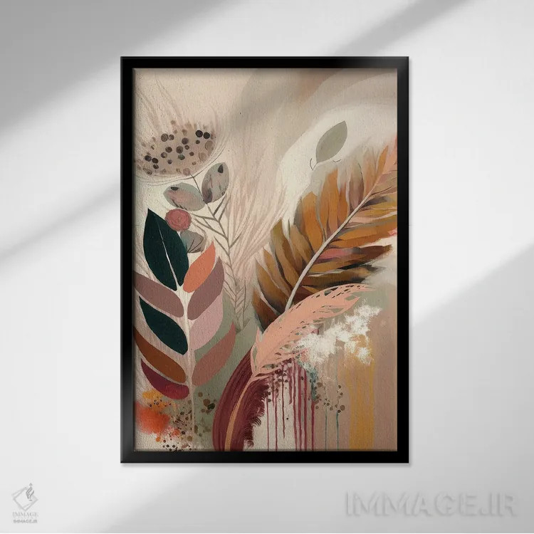 تابلو پر اثر بلا ایو - نمای قابدار مشکی