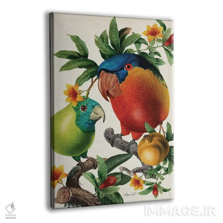 تابلو پدر و دختر اثر بتو وال - نمای پرسپکتیو محصول