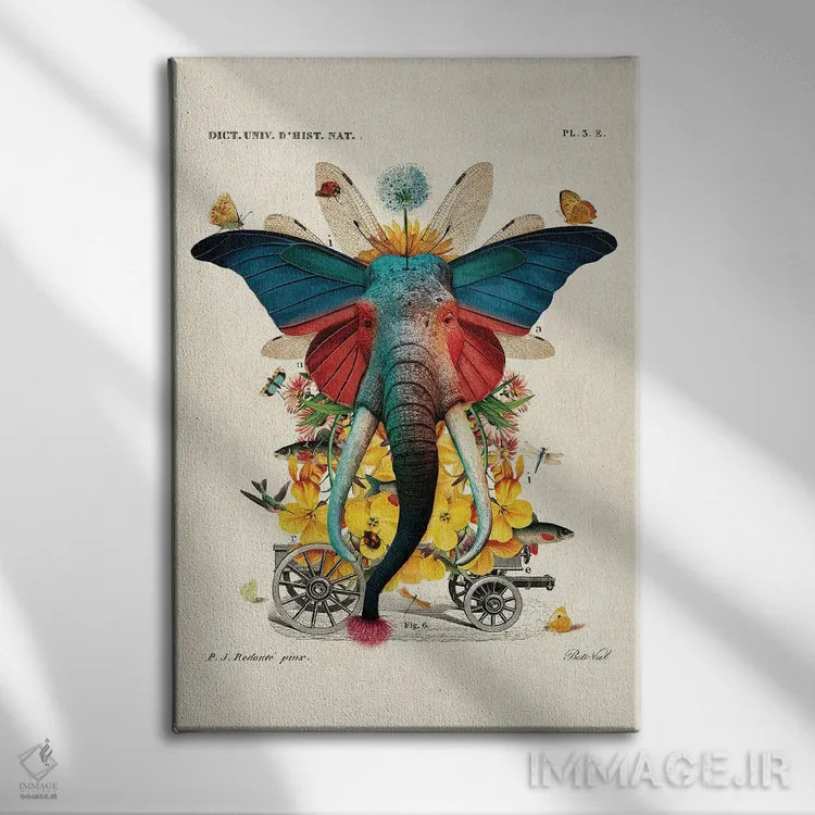 تابلو ماریپوفانته (نام تخیلی) اثر بتو وال - نمای روبهرو روی دیوار