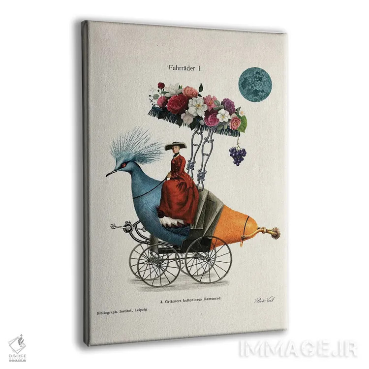 تابلو سوارکار اثر بتو وال - نمای پرسپکتیو محصول