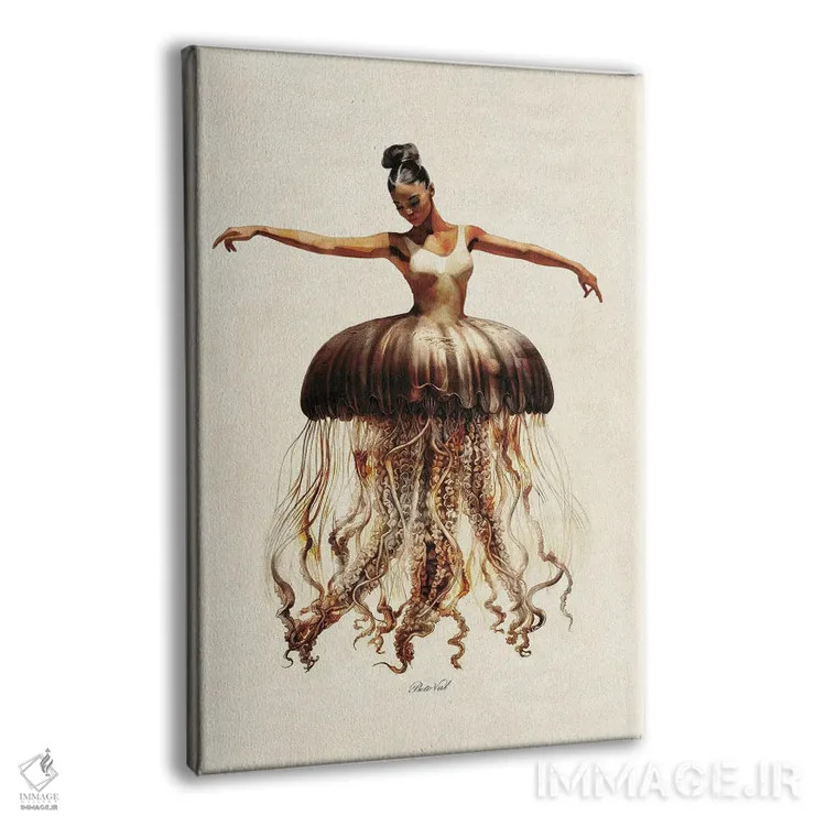 تابلو رقاص اثر بتو وال - نمای پرسپکتیو محصول