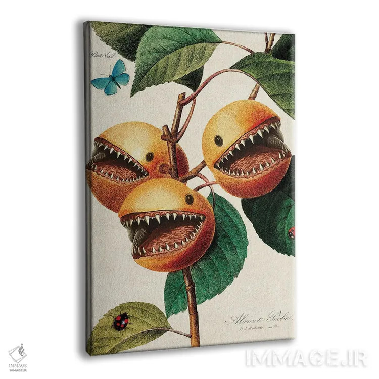 تابلو میوه گوشتخوار اثر بتو وال - نمای پرسپکتیو محصول