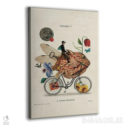 تابلو چرخهٔ ماهی اثر بتو وال - نمای پرسپکتیو محصول