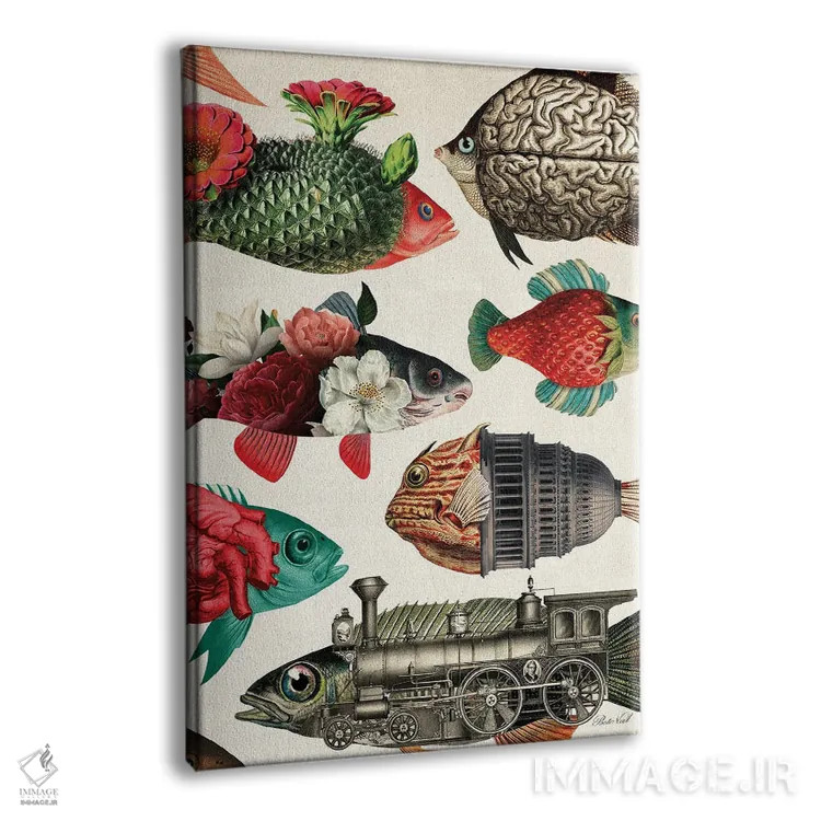 تابلو آکواریوم اثر بتو وال - نمای پرسپکتیو محصول