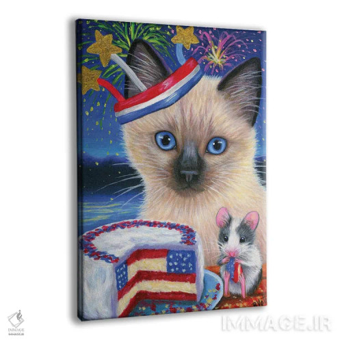 تابلو جشن سیسی (نام خاص) اثر بریجت واث - نمای پرسپکتیو محصول