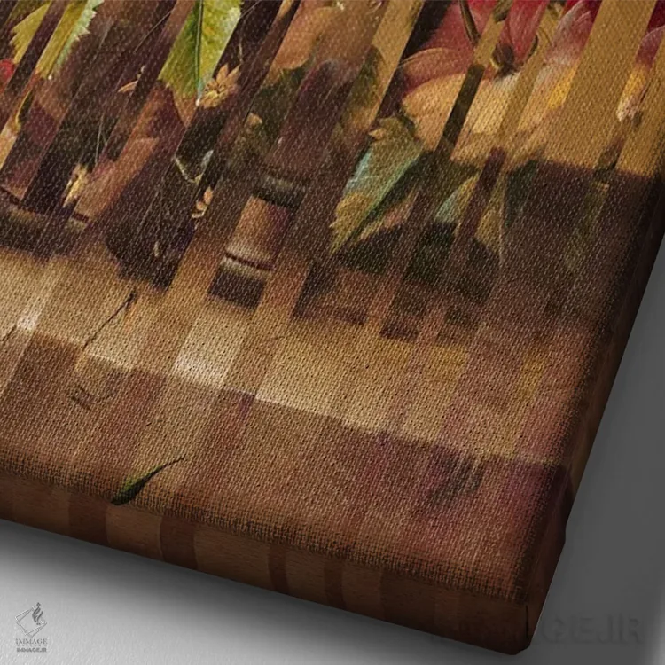 تابلو تو دیگری هستی اثر بالدوین رینگستد - نمای نزدیک بافت بوم