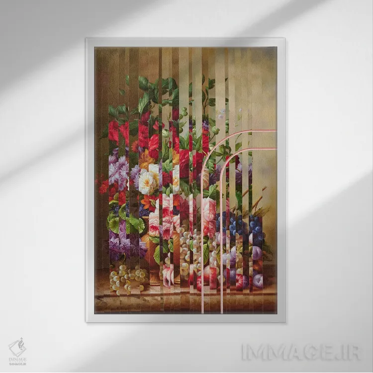 تابلو نور زمین اثر بالدوین رینگستد - نمای قابدار سفید