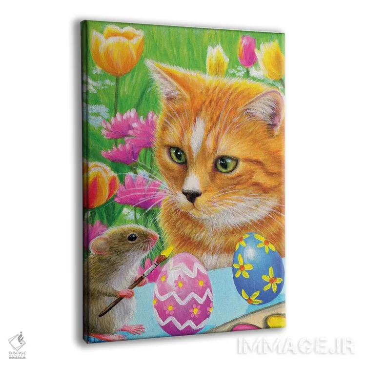 تابلو یاور کوچک عید پاک اثر بریجت واث - نمای پرسپکتیو محصول