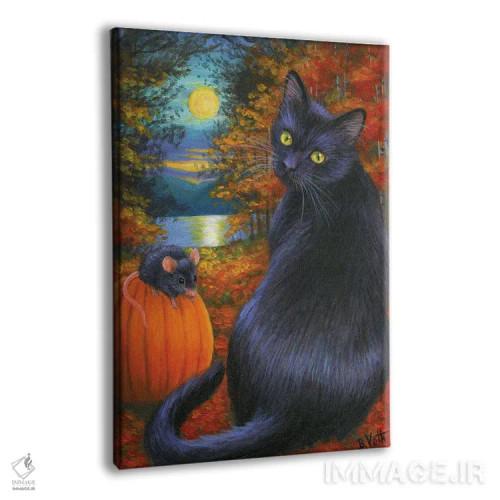 تابلو ماه اکتبر (ماه مهر) اثر بریجت واث - نمای پرسپکتیو محصول