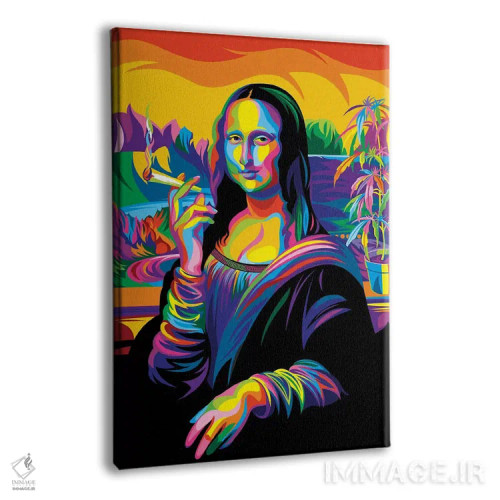 تابلو مونالیزا (شاهکار لئوناردو داوینچی) اثر باب ویر - نمای پرسپکتیو محصول