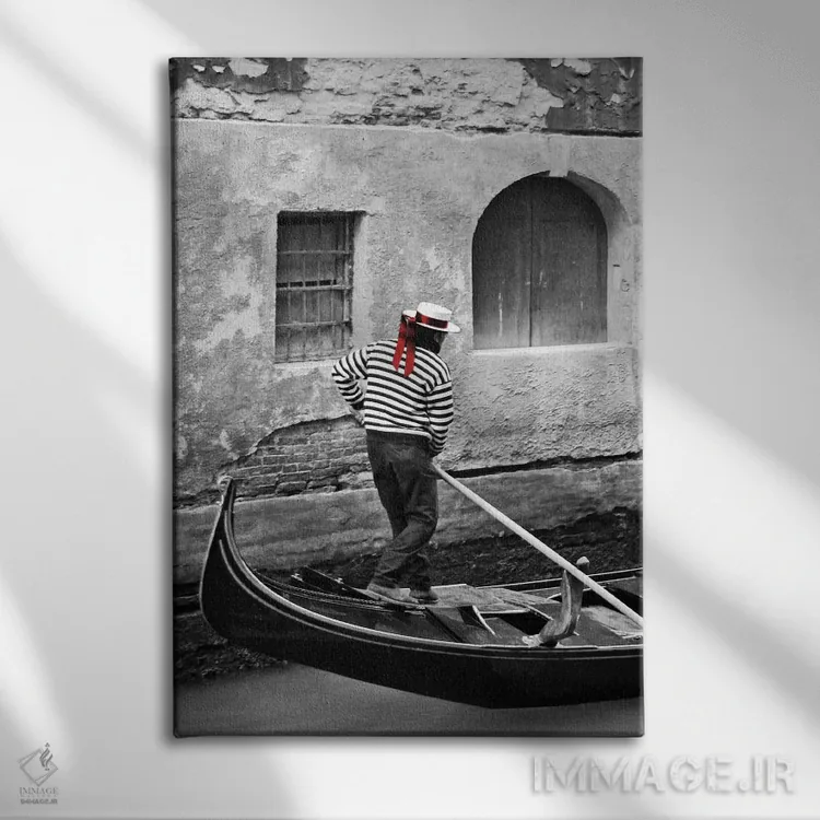 تابلو لمس رنگ ۱ اثر بویس وات - نمای روبهرو روی دیوار