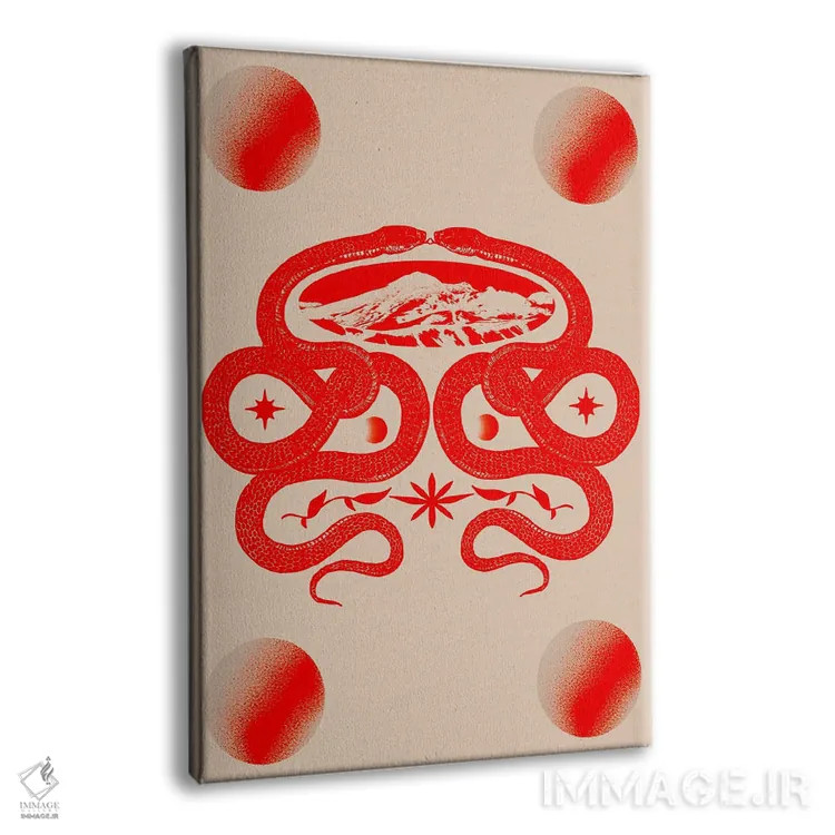 تابلو دوگانگی اثر بستورلد اثر سیرا کیلن - نمای پرسپکتیو محصول