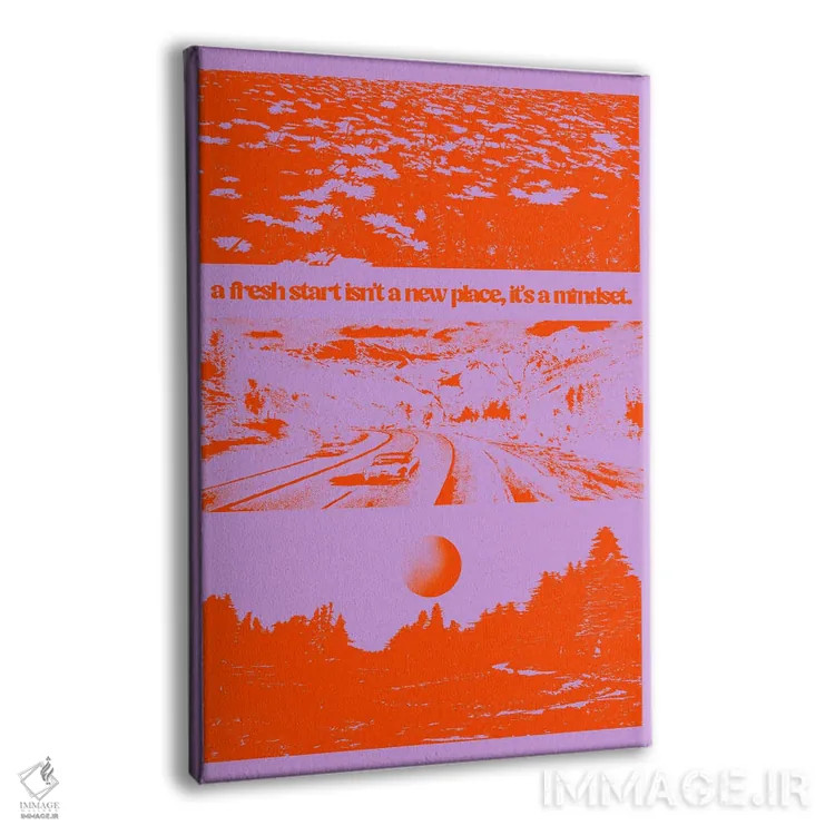 تابلو طرز فکر اثر بستورلد اثر سیرا کیلن - نمای پرسپکتیو محصول