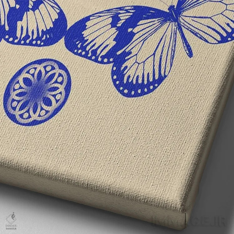 تابلو زندگیات را طراحی کن اثر بستورلد اثر سیرا کیلن - نمای نزدیک بافت بوم