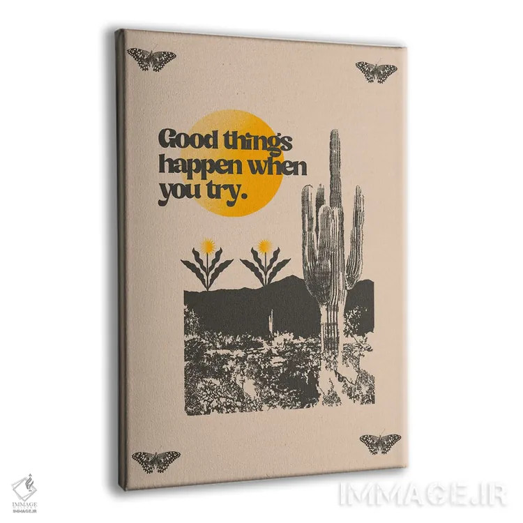 تابلو چیزهای خوب اثر بستورلد اثر سیرا کیلن - نمای پرسپکتیو محصول