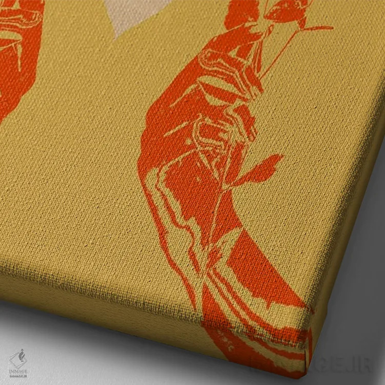 تابلو رشد و از دست دادن اثر بستورلد اثر سیرا کیلن - نمای نزدیک بافت بوم