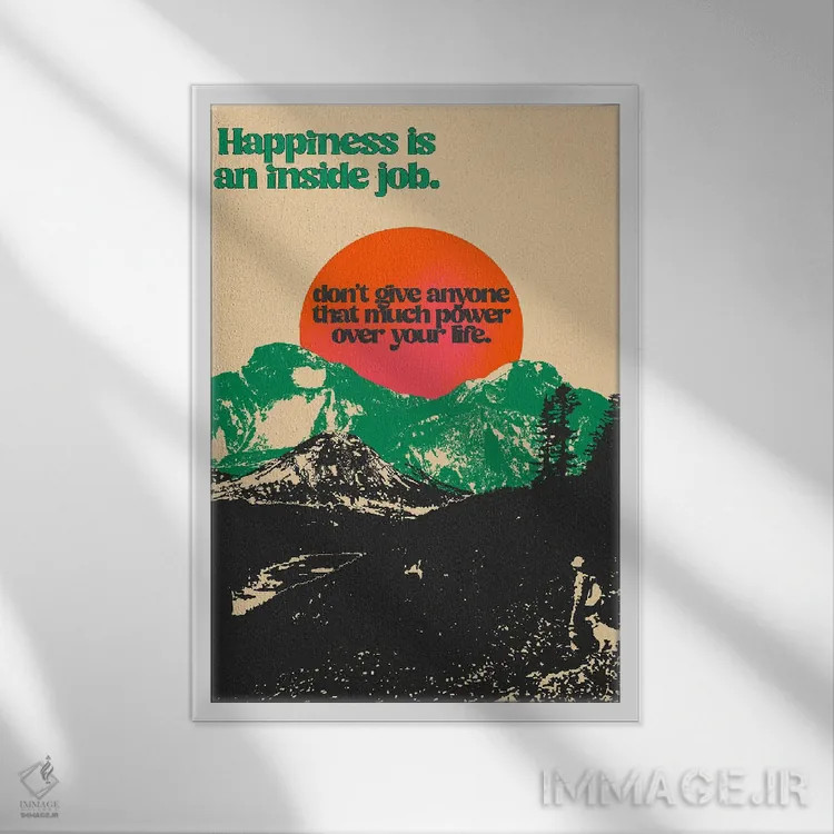 تابلو کار درونی اثر بستورلد اثر سیرا کیلن - نمای قابدار سفید