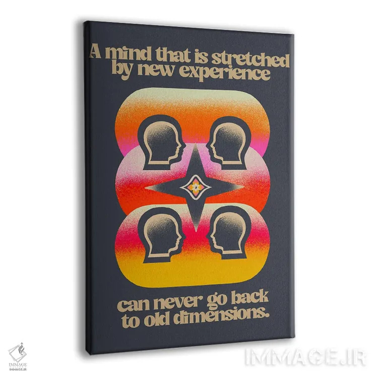 تابلو ابعاد قدیمی اثر بستورلد اثر سیرا کیلن - نمای پرسپکتیو محصول