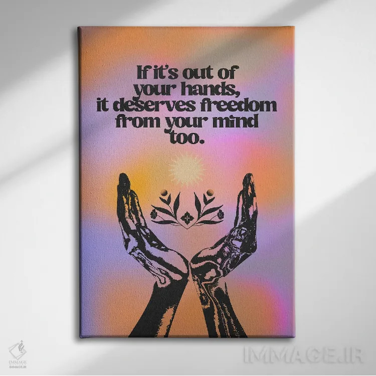 تابلو صلح اثر بستورلد اثر سیرا کیلن - نمای روبهرو روی دیوار